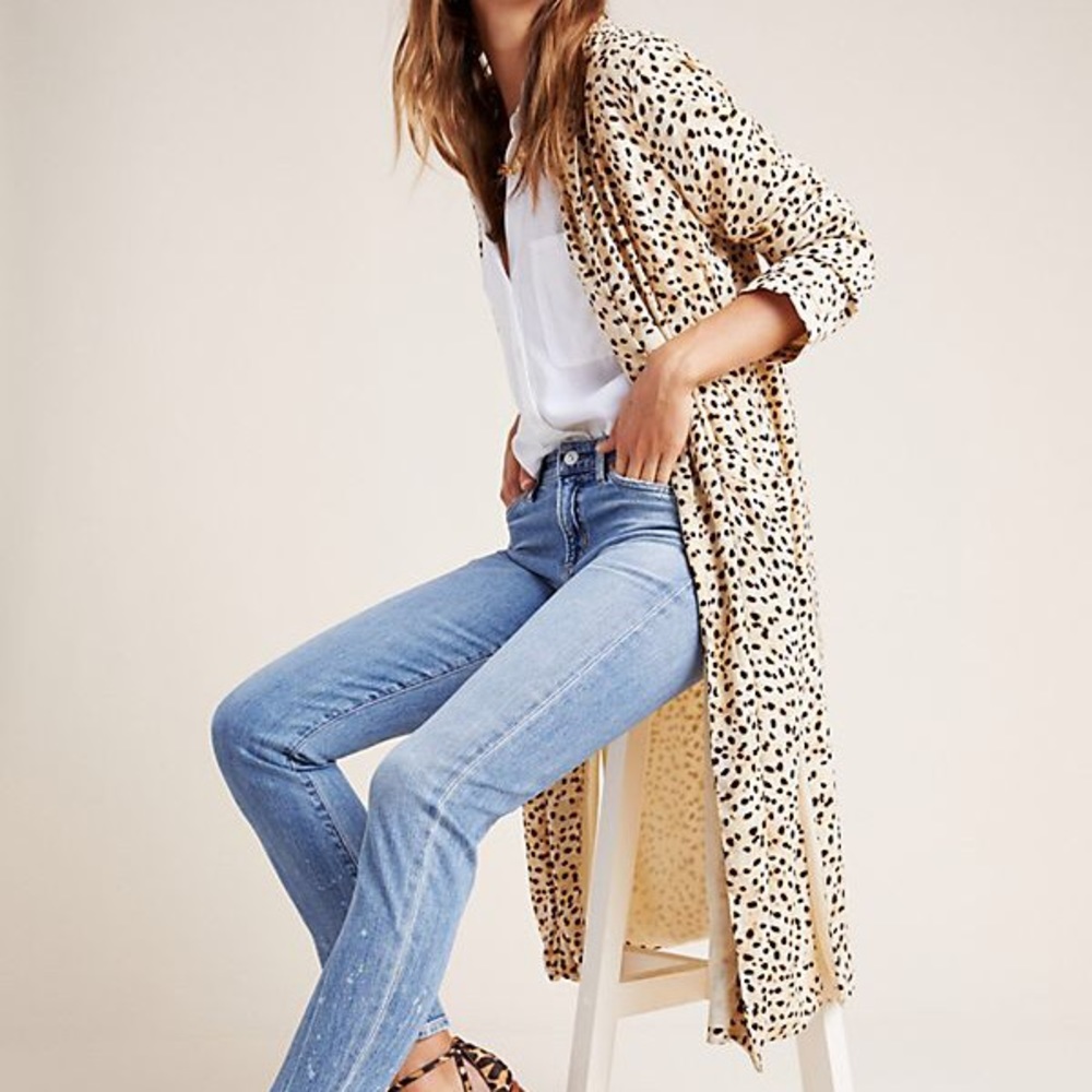 Cupcakes and Cashmere Cheetah Duster